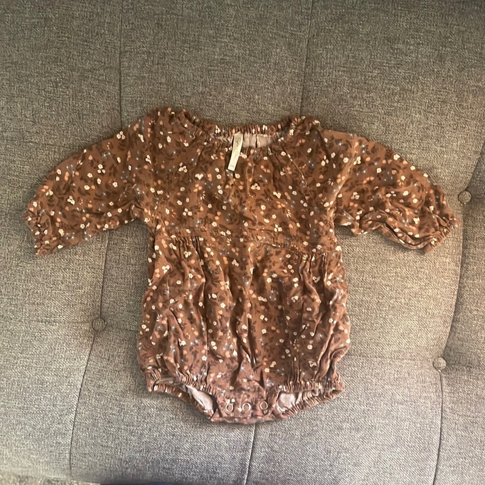 Rylee + Cru bubble romper 6-12 months